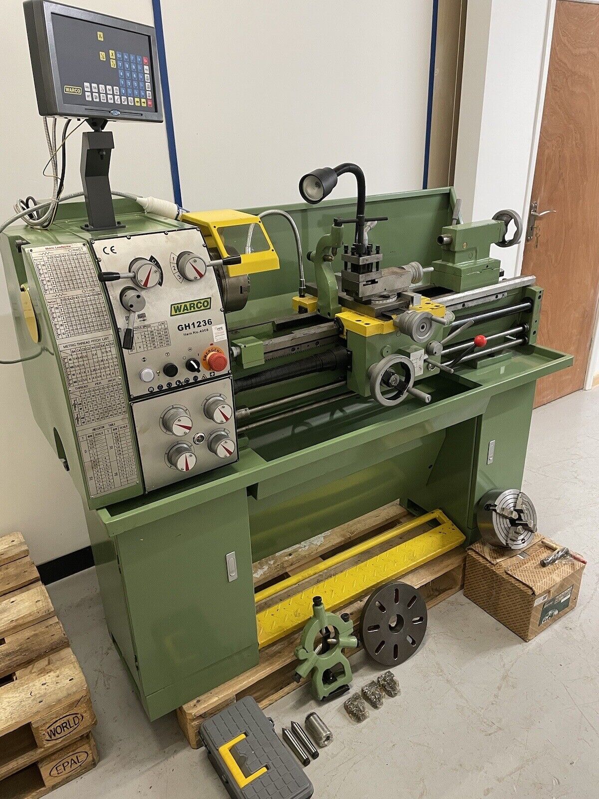 Warco GH1236 Metalworking Lathe